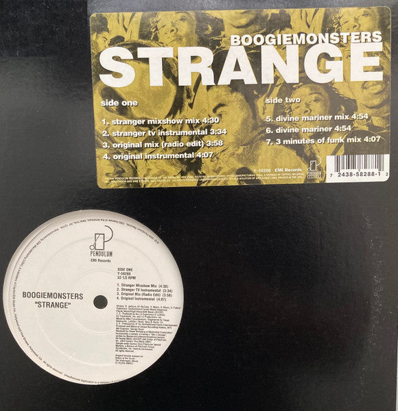 Boogiemonsters  Strange  Twelves Wax