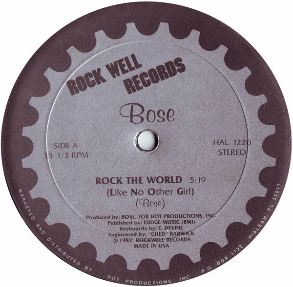Bose - Rock the World Like No Other Girl (WR)