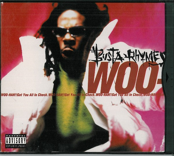 Busta Rhymes ‎– Woo-Hah!! Got You All In Check CD Maxi-Single Digipack (PLATURN)