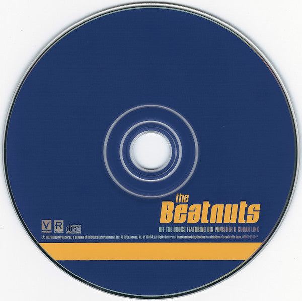 The Beatnuts featuring Big Punisher & Cuban Link – Off The Books CD Maxi Single Digipack (PLATURN)