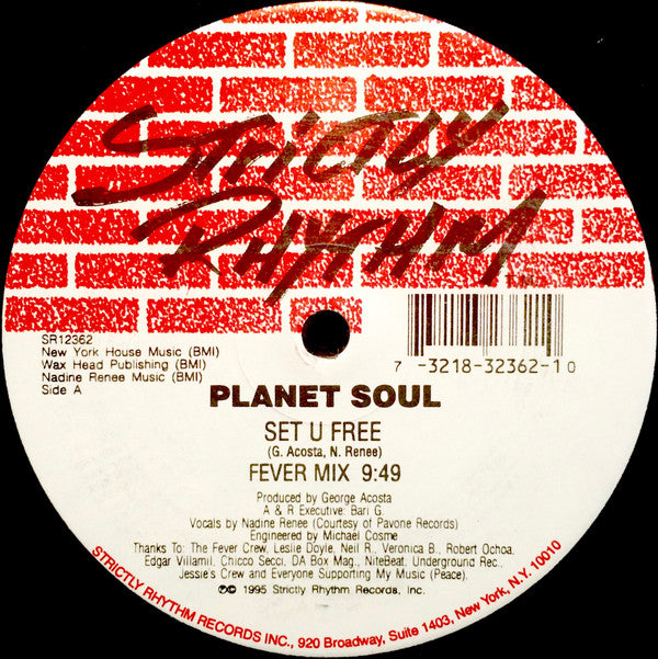 Planet Soul ‎– Set U Free (DISCOGS)