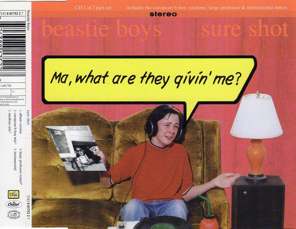 Beastie Boys- Sure Shot CD Single 2 of 2 (PLATURN)