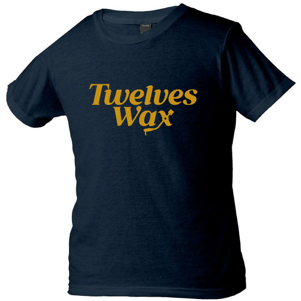 Twelves Wax T-Shirt Blue Kids Sizes