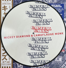 Load image into Gallery viewer, Mickey Diamond, Camoflauge Monk ‎– Capital Gains 
Vinyl, LP, Album, Limited Edition, Numbered, Picture Disc, Alternate Cover w/ OBI
