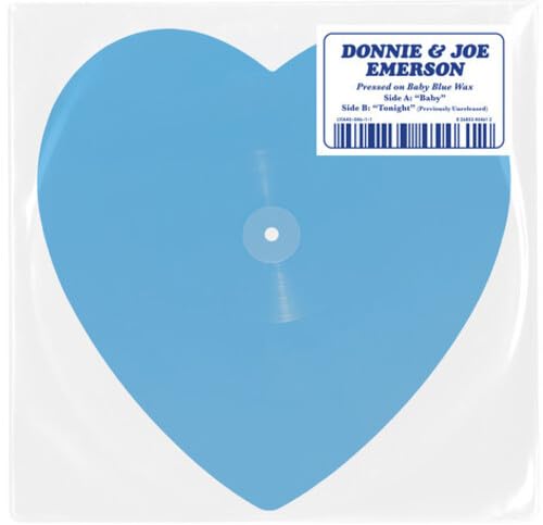 Donnie & Joe Emersion Heart Shaped Baby Blue 12