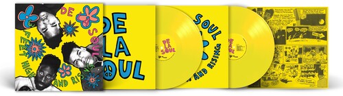DE LA SOUL 3 Feet High and Rising  Opaque Yellow Vinyl w/ Comic Insert 2x 12