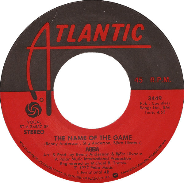 ABBA – The Name Of The Game