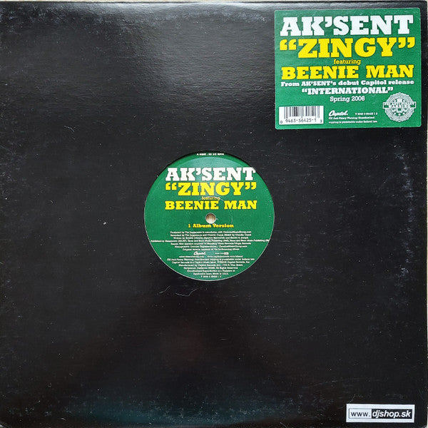 Ak'sent Ft. Beenie Man – Zingy