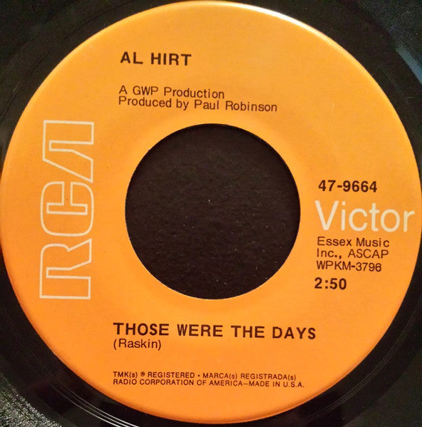 Al Hirt – Those Were The Days