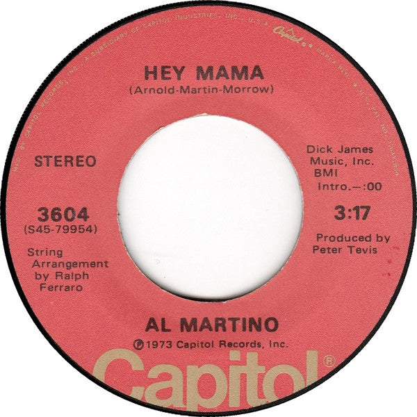 Al Martino – Hey Mama