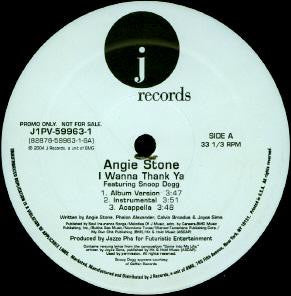 Angie Stone FT. Snoop Dogg – I Wanna Thank Ya