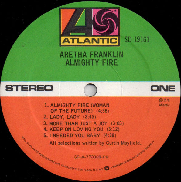 Aretha – Almighty Fire