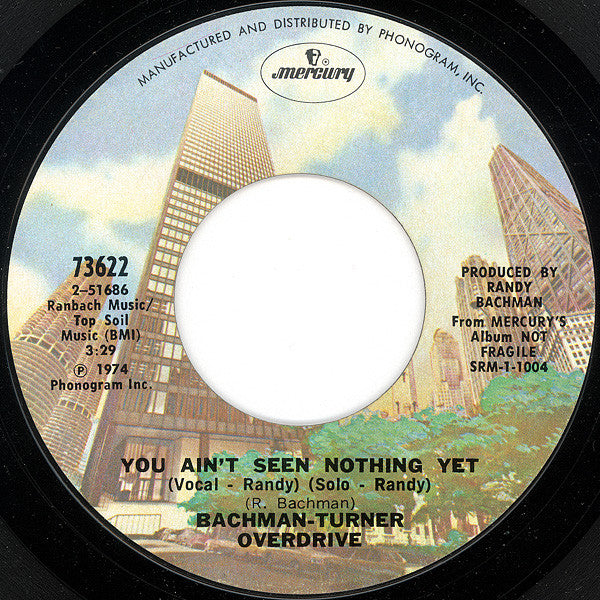 Bachman-Turner Overdrive – You Ain't Seen Nothing Yet