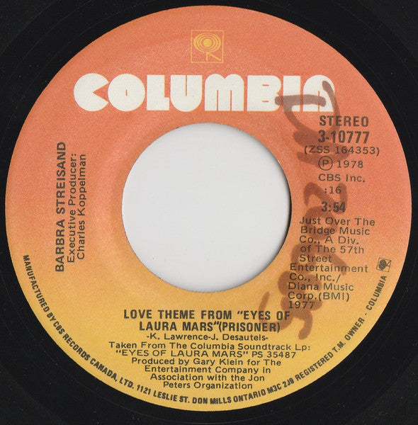 Barbra Streisand – Love Theme From 
