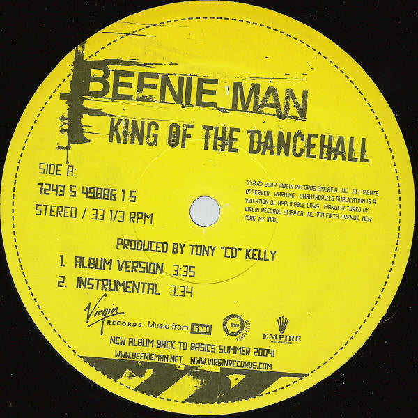 Beenie Man - King of the Dancehall (WR)