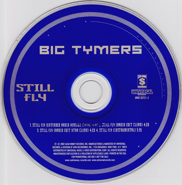 Big Tymers ‎– Still Fly (PLATURN)