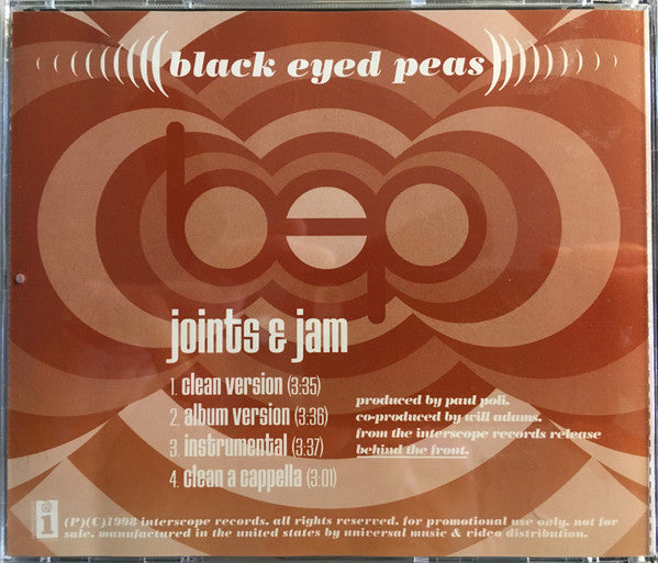 Black Eyed Peas ‎– Joints & Jam (PLATURN)