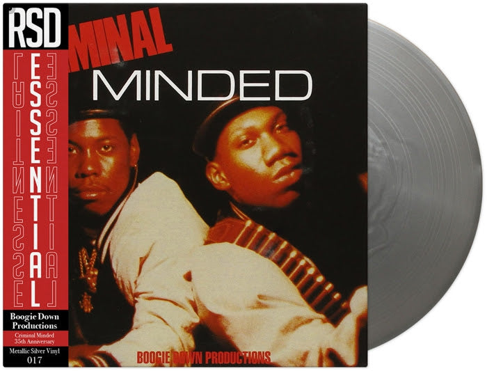 Boogie Down Productions Criminal Minded (RSD Exclusive, Colored Vinyl, Silver) Vinyl
