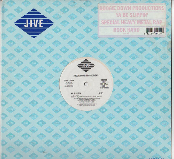 Boogie Down Productions ‎– Ya Slippin' / My Philosophy (DISCOGS)