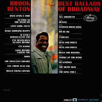 Brook Benton – Best Ballads Of Broadway