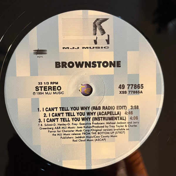 Brownstone – I Can't Tell You Why