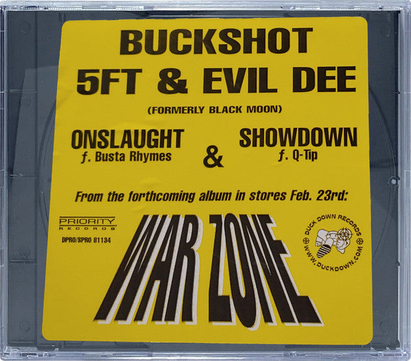 Buckshot, 5FT & Evil Dee ‎– Onslaught / Showdown (PLATURN)
