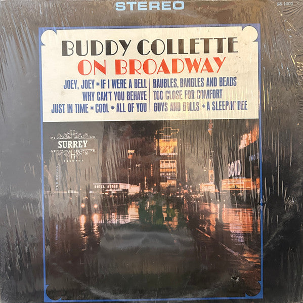 Buddy Collette – On Broadway