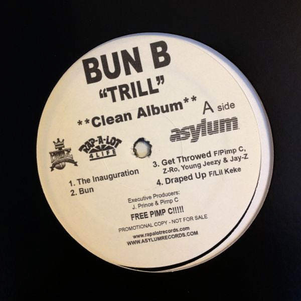 Bun B ‎– Tril (DISCOGS)