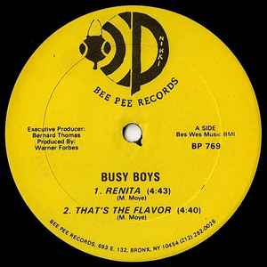 Busy Boys ‎– Renita (DISCOGS)