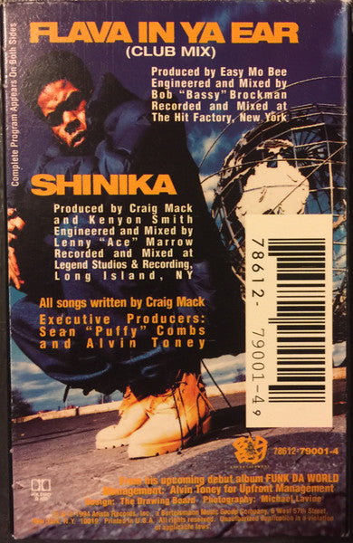 Craig Mack Flava In Ya Ear-Remix Cassette Single – Twelves Wax