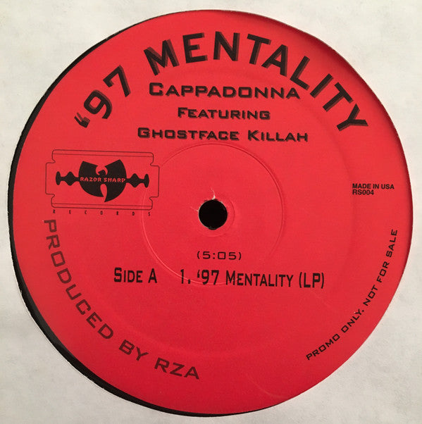 Cappadonna ft. Ghostface Killah ‎– '97 Mentality