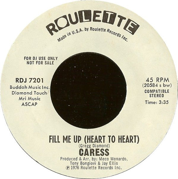 Caress – Fill Me Up (Heart To Heart)