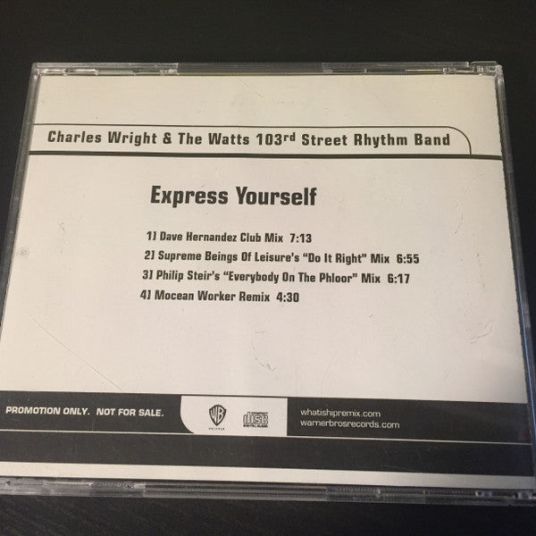Charles Wright & The Watts 103rd Street Rhythm Band ‎– Express Yourself (PLATURN)