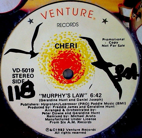 Cheri ‎– Murphy's Law