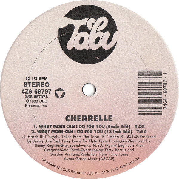 Cherrelle – What More Can I Do For You