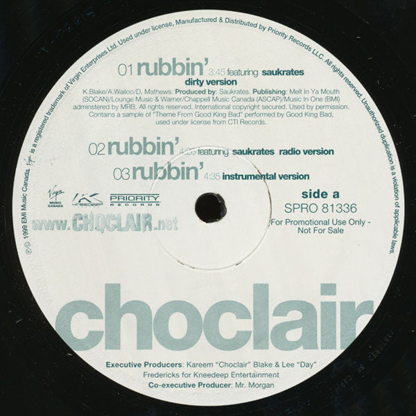 Choclair – Rubbin
