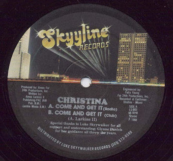 Christina – Come And Get It