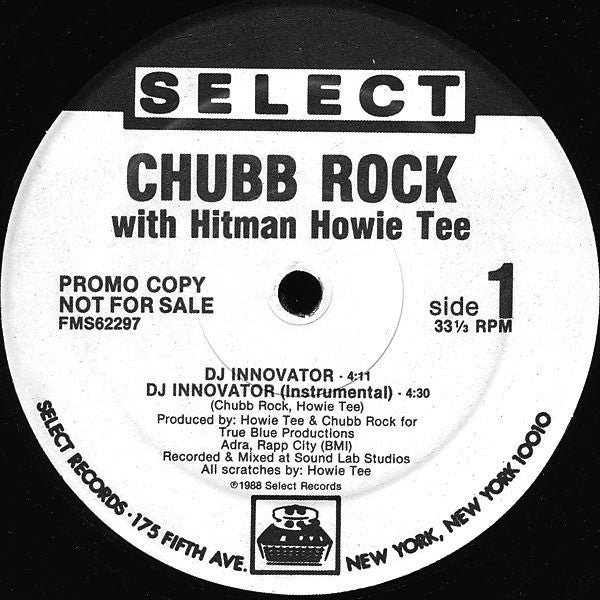 Chubb Rock w/ Hitman Howie Tee - Dj Innovator 12
