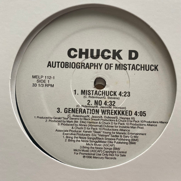 Chuck D – Autobiography Of Mistachuck
