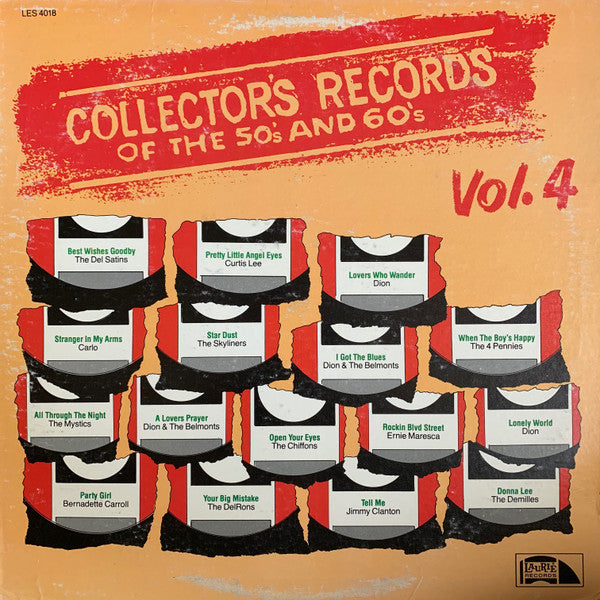 Collector's Records Of The 50's And 60's Vol. 4
