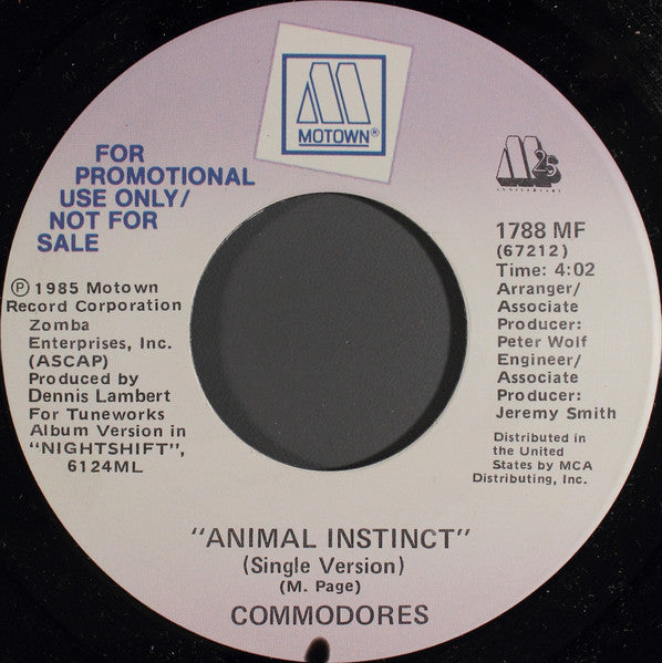 Commodores – Animal Instinct