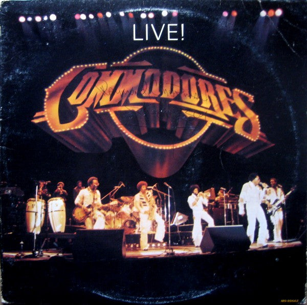 Commodores ‎– Live!