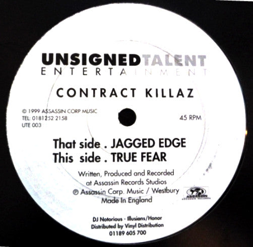Contract Killaz – Jagged Edge / True Fear (IMAGINE)