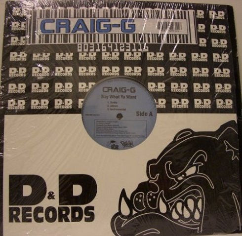 Craig-G – Say What You Want