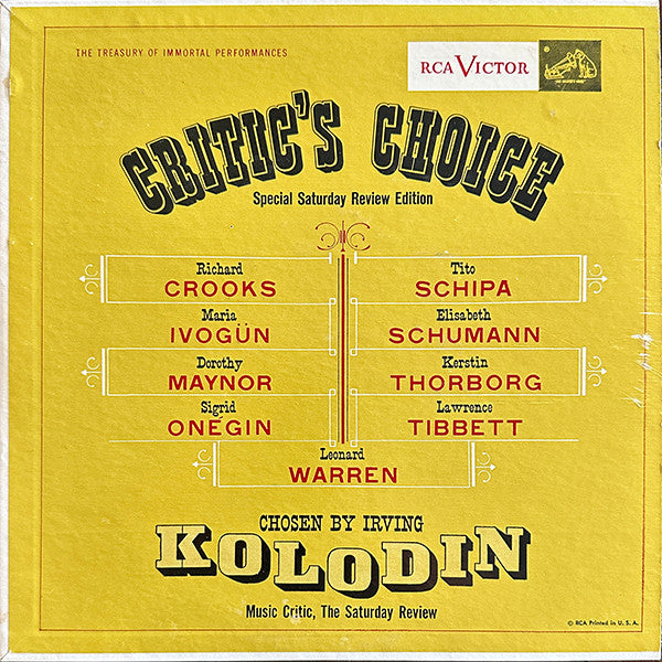 Critic's Choice - Special Saturday Review Edition (EPIK)