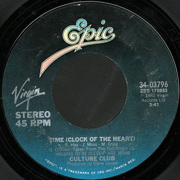 Culture Club – Time (Clock Of The Heart) / Romance Beyond The Alphabet