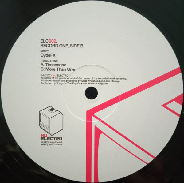 CydeFX – Timescape / More Than One (IMAGINE)
