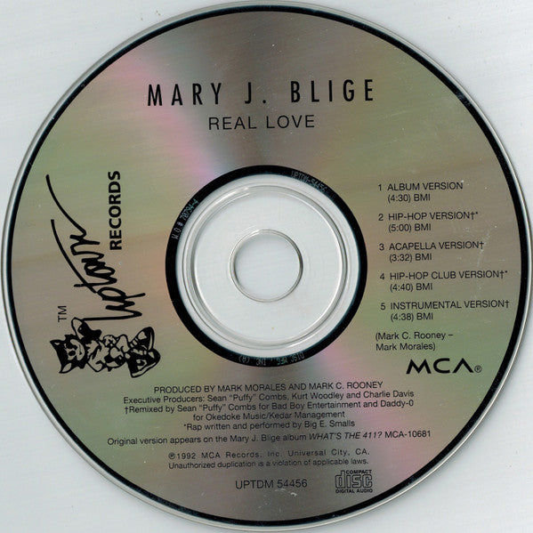 Mary J Blige ‎– Real Love (PLATURN)