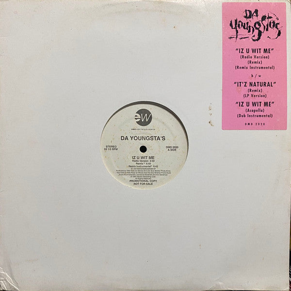 Da Youngsta's – Iz U Wit Me