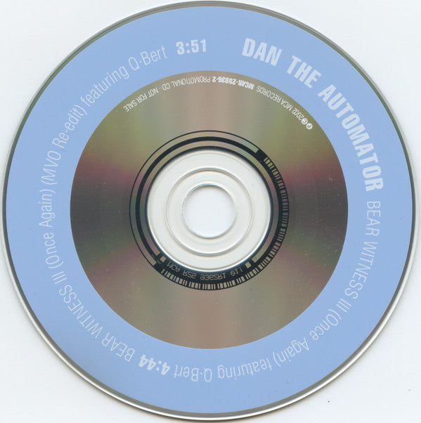 Dan The Automator ‎– Bear Witness III (Once Again) (PLATURN)